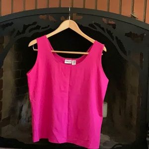Chico’s shell stretch tank top